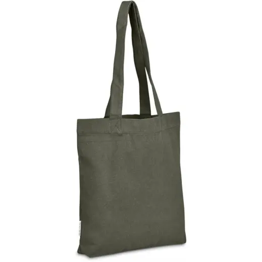 Okiyo Kyanbasu Recycled Canvas Shopper Military Green